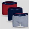 john frank 3boxers blue red grey