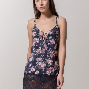 Dahlia 84004 chemise blue front