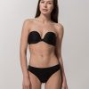 Miracle One 1810 strapless 2808 brief black front