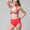Phuket 93501 multi way balconette two sided 93505 high waist two sided bottom red front 2